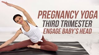 Pregnancy Yoga Third Trimester | Engage Baby Into Pelvis | Natural Birth Preparation screenshot 4