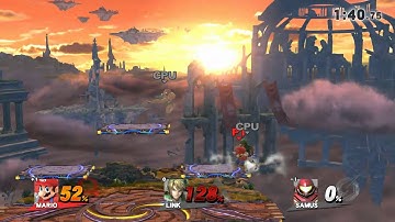 Super smash bros. Wii U replay #1 (Youtube upload feature test)