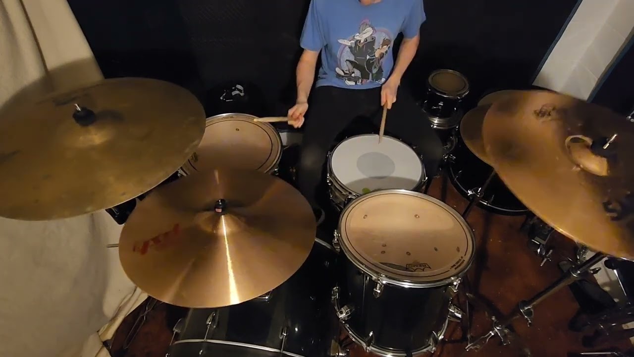Garbage - Only Happy When It Rains  (Drum Cover)