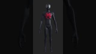 Texturing Miles Morales in 3D: From Scratch! #blender #zbrush #3d #3dart #art