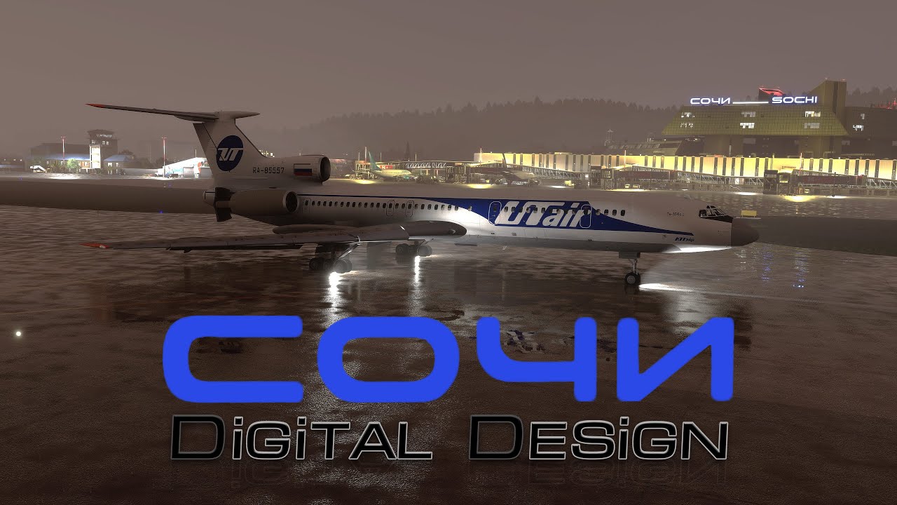 MSFS2020│URSS SOCHI│DIGITAL DESIGN