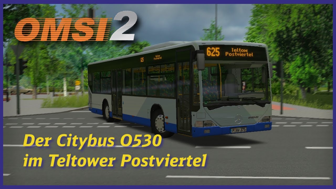 Der Citybus O530 im Teltower Postviertel | OMSI 2