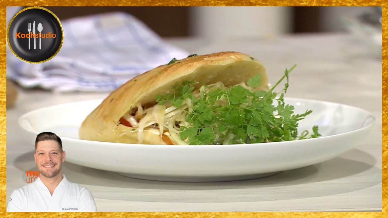 Robin Pietsch - Gyros aus der Pfanne mit Feta Dip & Krautsalat