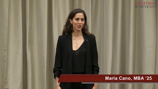 Why You Should DeOptimize Your Life | Maria Cano, MBA ’25