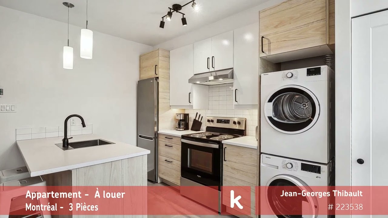 Appartement Montréal 1 835 $ mois À louer par Kangalou