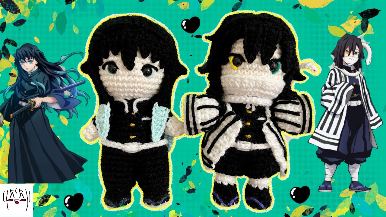 Obanai & Muichiro - Demon Slayer | Amigurumi Progress Vlog
