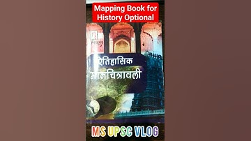 Best Mapping Book for History Optional | IAS Shruti Sharma #shorts #historyoptional