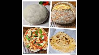 Simple & Versatile Dough For Pizza, Naan and Artisan Bread