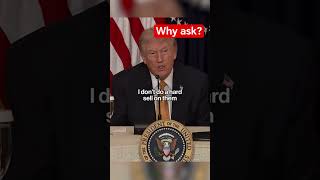 Trump Speaks About Marcon