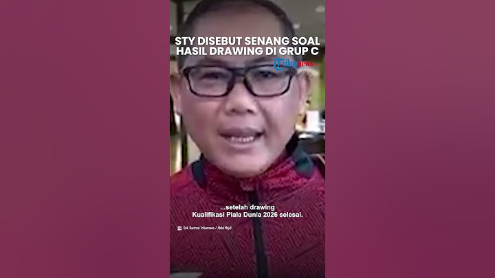 Shin Tae-yong Disebut Senang akan Hasil Drawing Kualifikasi Piala Dunia 2026, Indonesia di Grup C