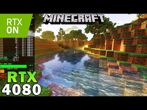 Minecraft RTX | RTX 4080 | R7 5800X3D | RAY TRACING | 4K - 1440p - 1080p | ULTRA GRAPHICS | DLSS