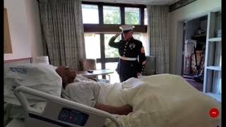 The Final Salute: A 100-Year-Old WWII U.S. Marine ‘Returns to Formation’ in Hospice Care