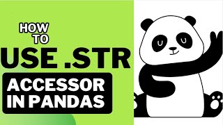 Advanced String Manipulation in Pandas with the.str Accessor#dataanalysis#datasci #pythonprogramming