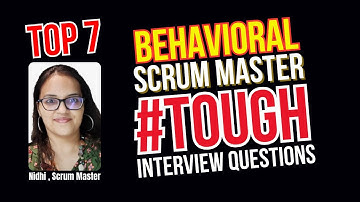 [Top 7] HARDEST 🔥 scrum master interview questions and answers I scrum master interview questions