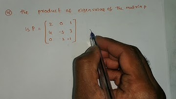 GATE 2016-Linear Algebra Problem 3,4&5