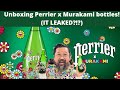 Unboxing PERRIER x MURAKAMI Glass Bottles!(IT LEAKED!?!)