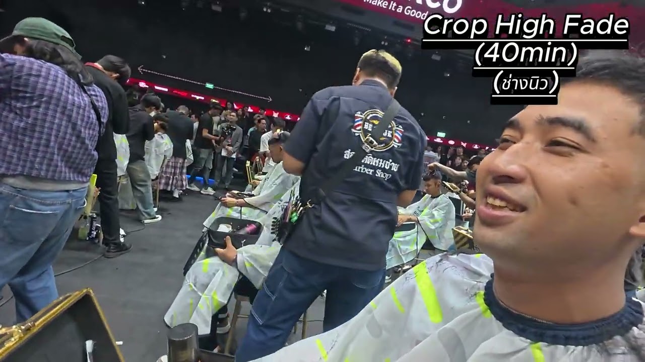 CROP High Fade 40min | The Hair Stylist International SPACEPLUS RCA-BANKKOK