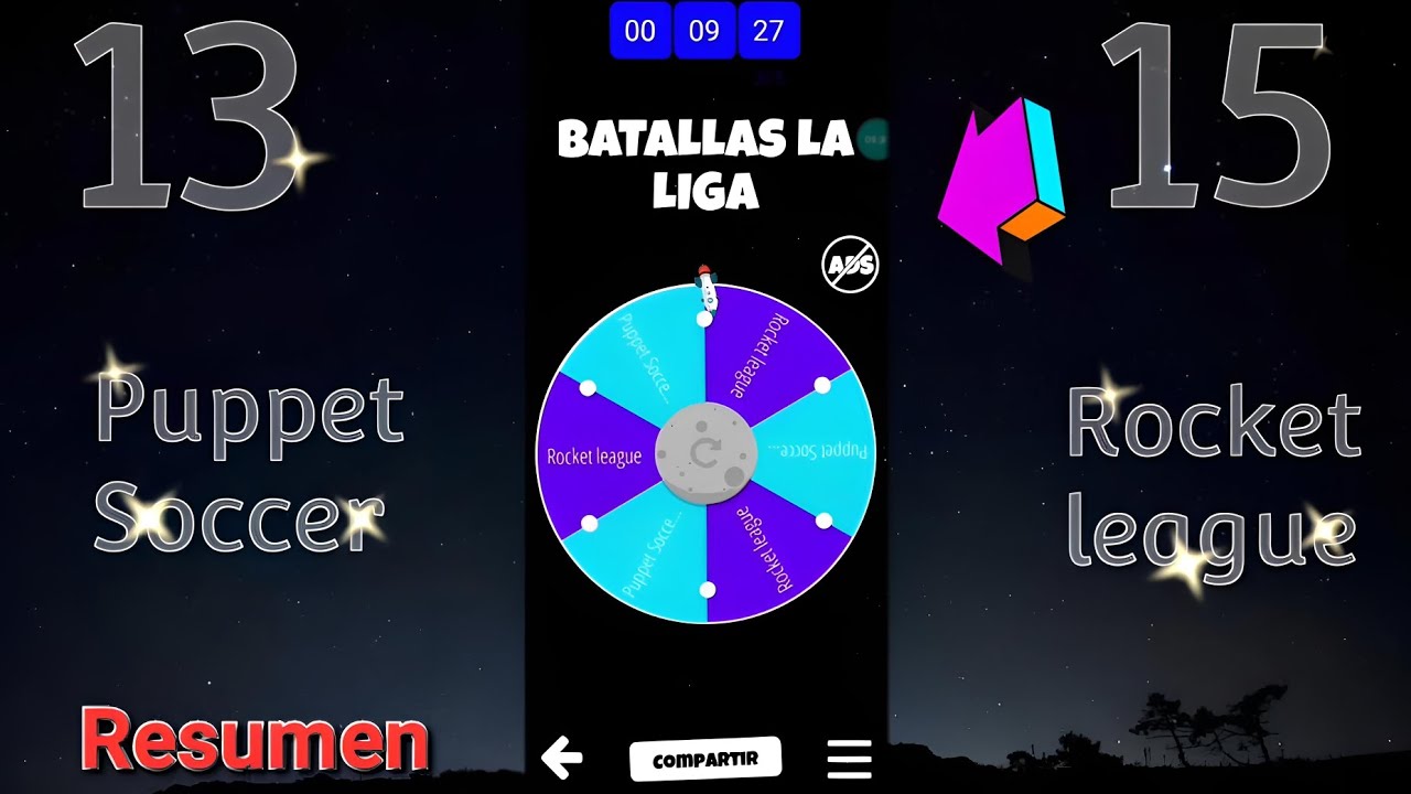 Resumen #11 | Puppet Soccer 2014 VS Rocket league | "Batallas La Liga"