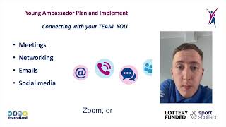 Young Ambassadors | Plan and implement webinars - Task 6