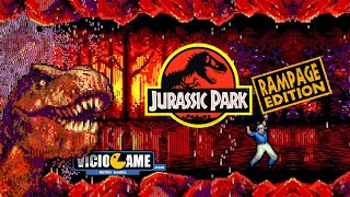 🎮 Jurassic Park: Rampage Edition (Sega Genesis) Complete Gameplay