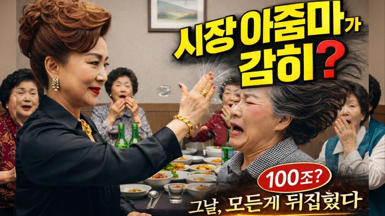 동창회에서 시어머니 뺨 때린 며느리의 정체… 5천억 계약이 멈춘 진짜 이유