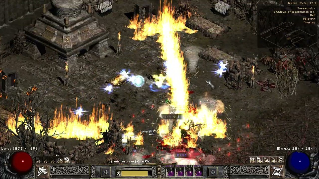 Diablo 2 Resurructed - Mod Project Diablo 2 Throw Barbarian with sorc procs