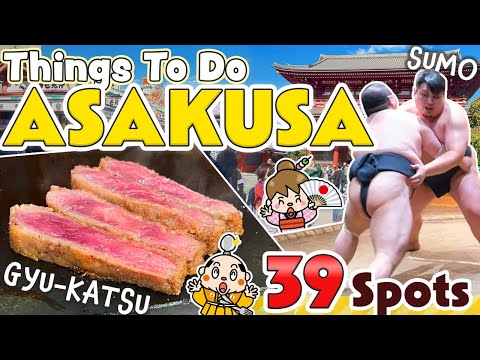 Tokyo - Things to do in Asakusa / Street Food & Sightseeing / Japan Travel Itinerary 2024