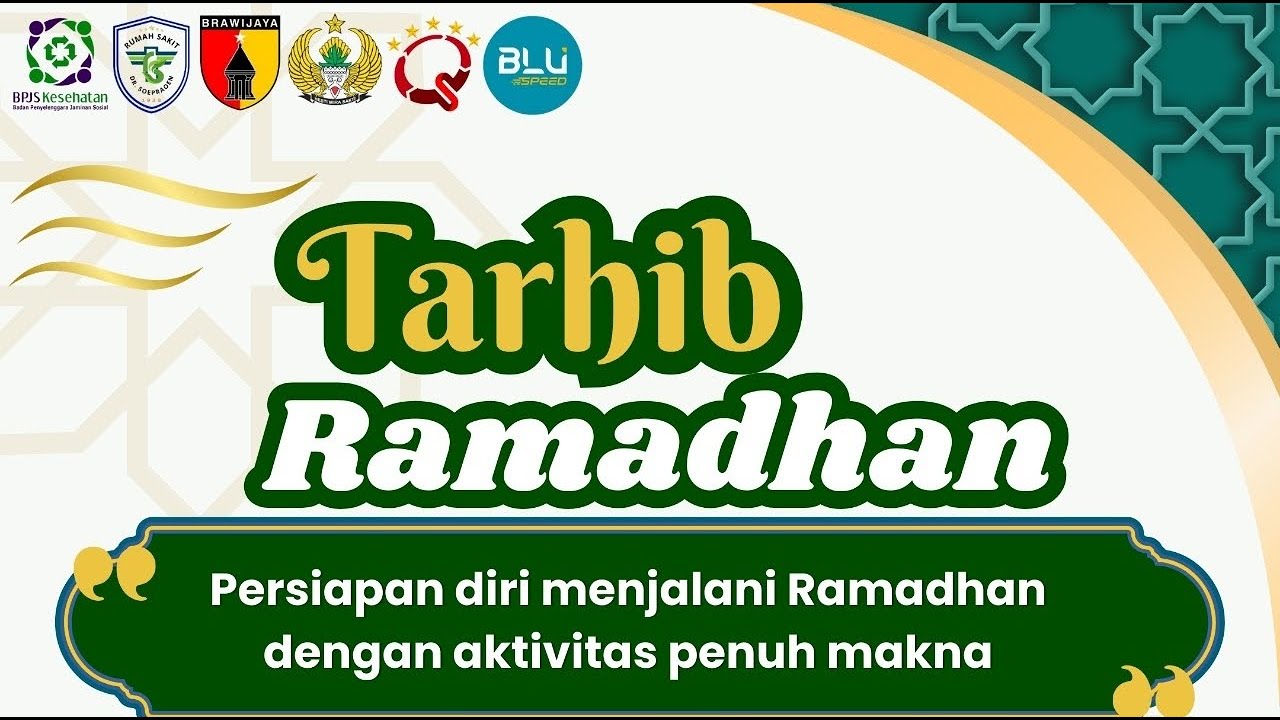 Tarhib Ramadhan - Ust. Dr. Akhmad Muwafik S, M.Si (11/2/2025)