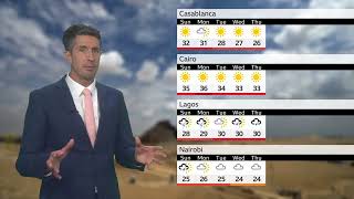 BBC Weather today in MIDDLE AND EAST AFRICA -  September 12th, 2026