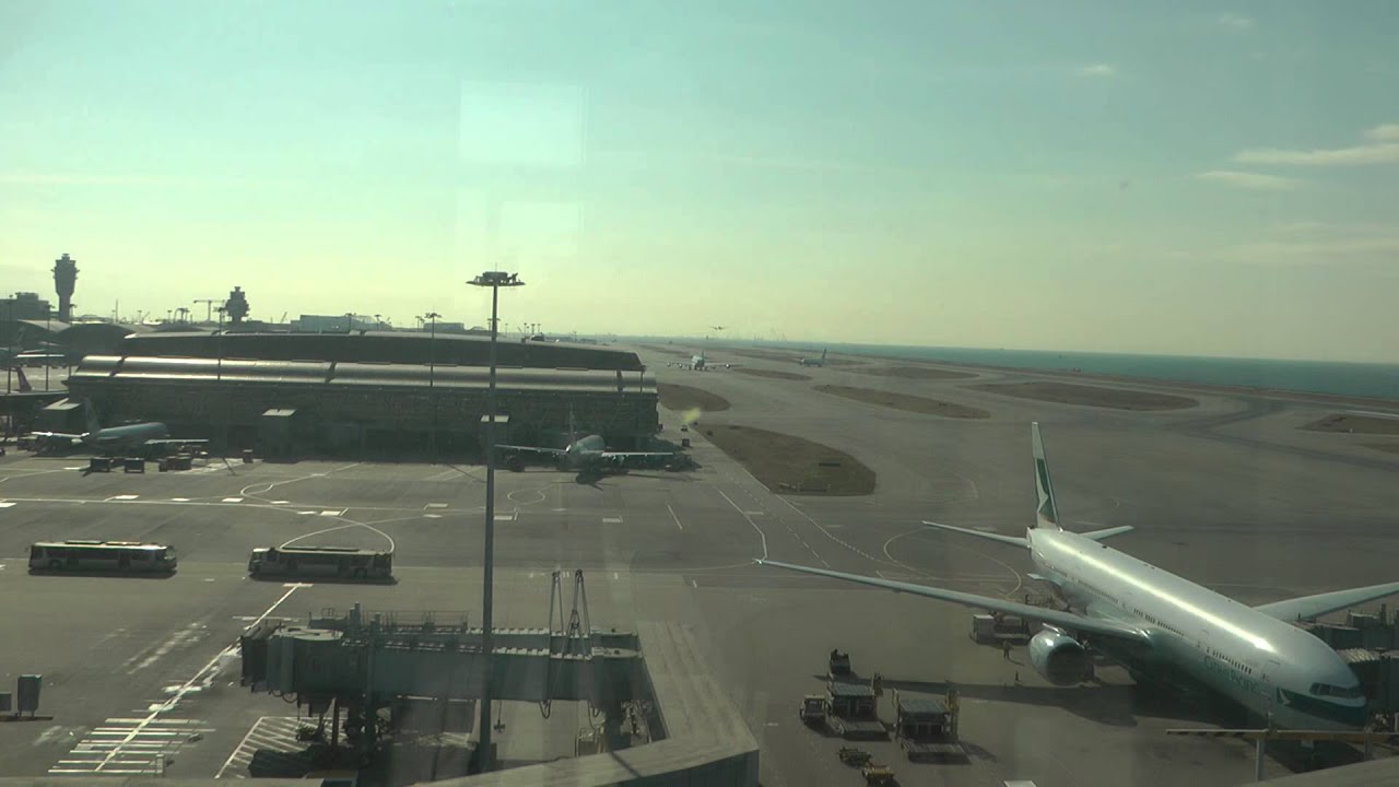 Singapore Airlines 866 A380 Landing Air Traffic Control Hong Kong Airport Part 7 airbus a220