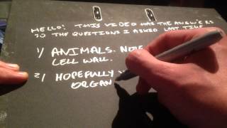 Basic Biology Answers 01 [ASMR] screenshot 2