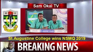 St Augustine's College wins NSMQ 2019 Net Worth