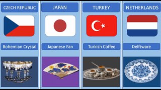 Souvenirs From Different Countries