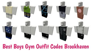 Boy GYM/FITNESS Outfit Codes For BLOXBURG ISiimplyDiiana 