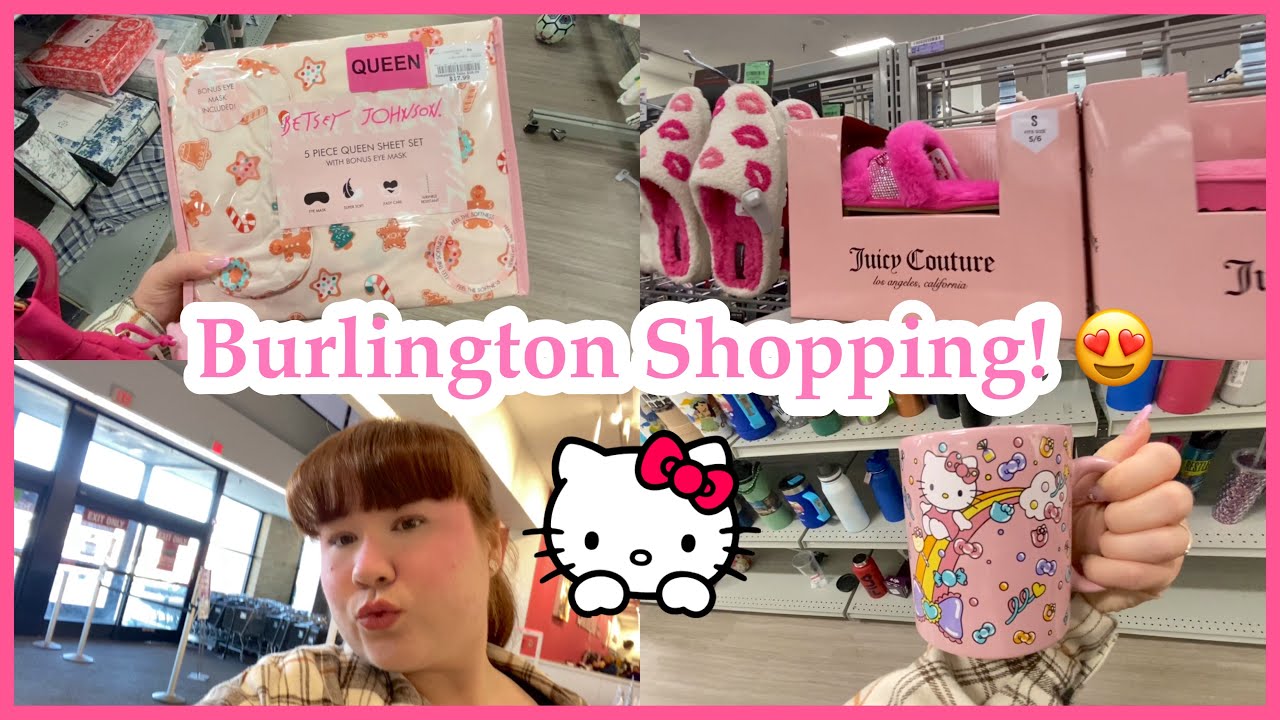 Burlington Shop With Me! 😍😩🎀 Juicy Couture & Hello Kitty! 