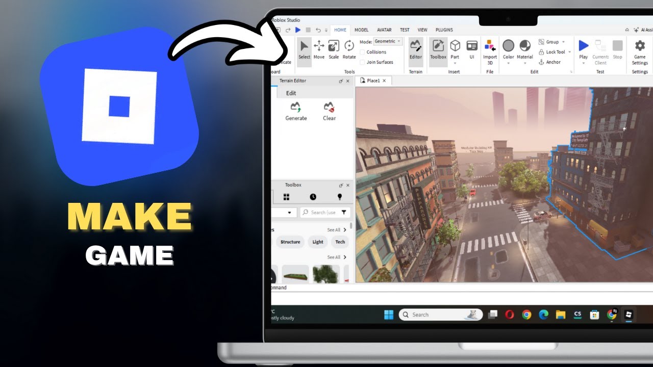 How To Make A Game In Roblox in SECONDS! - YouTube