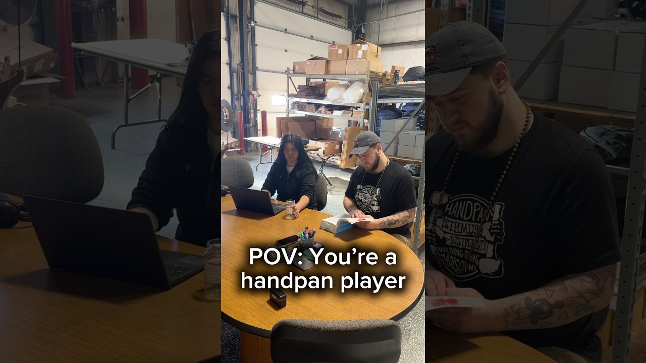Nothing else quite hits the same. 😅#handpan #isthmusinstruments #handpanlife