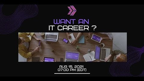 Do You Want An IT Career? | Attend our free INFO SESSION