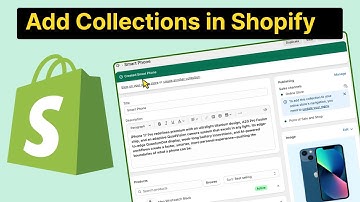 How To Create Collections in Shopify Store |  Step-by-Step Guide for 2026