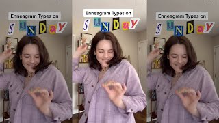 Enneagram Types on Sunday #SHORTS