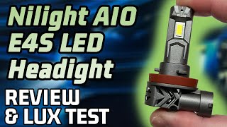 Nilight E4S - The SMALLEST LED Headlight Upgrade Tested!