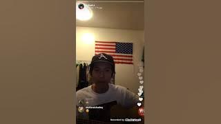 Iqbaal live instagram (part 1)