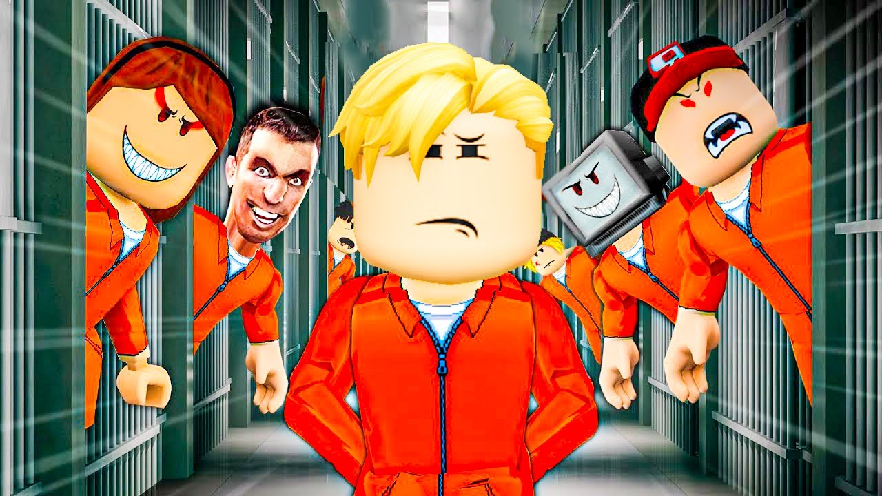 فيلم روبلوكس : سجن تريند التيك توك 😂 رده فعل غريبة 🥴 ودخلنا ماين كرافت 🔥