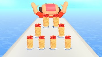 MAX LEVELS PANCAKES RUN 🥞🍀💕: All Levels Gameplay Walkthrough Android, iOS NEW UPDATE #gameplay