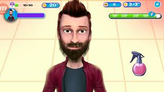 Barber Shop Hair Saloon Beard Hair Cutting Games { Android Gameplay } screenshot 5