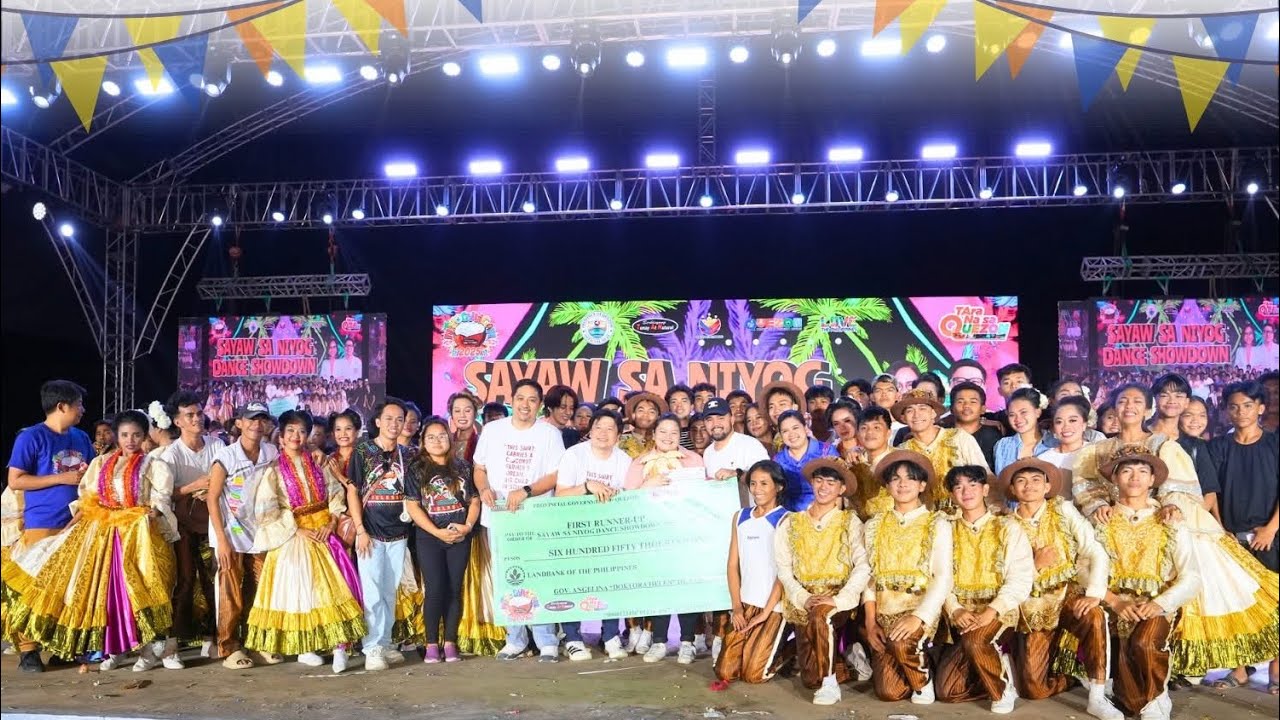 1st RUNNER UP Sayaw Sa Niyog 2025 Polillo, Quezon