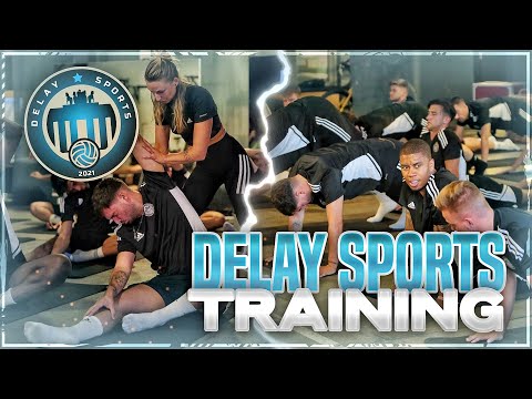 DELAY SPORTS TRAININGS VLOG!🥵🏋🏻‍♂️ Unsere neue Trainings Ausrüstung von Adidas👀 VLOG #86