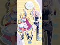 角巻わため/獅白ぼたん「ディスコティックナイト」#shorts 【MMD】【ホロライブ】 @TsunomakiWatame @ShishiroBotan