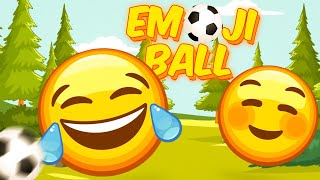 EMOJI PLAY with BALL 😂⚽😊 Emoji cartoon