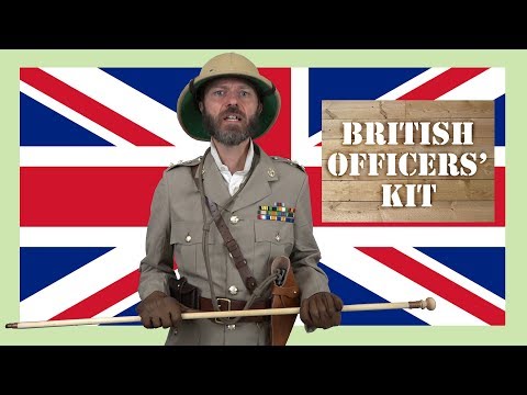 British Officers' Kit